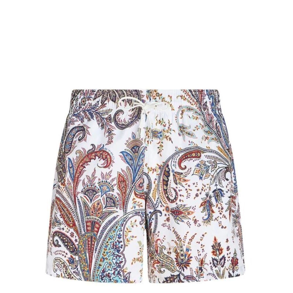 ETRO Men's Paisley Print Swim Trunks Men X0800 Beachwear